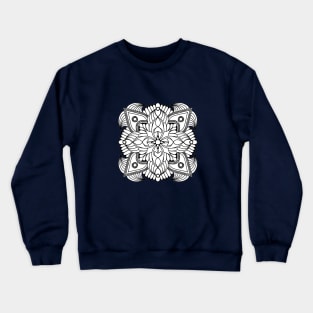 Mandala - Concentration - Yoga - Zen Crewneck Sweatshirt